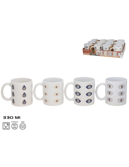 JARRA MUG OJO 330ML
