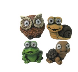 ANIMALES JARDIN SOLAR LED 4/S