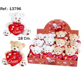 Peluches de Oso con Corazón Te Quiro al por Mayor - San Valentín