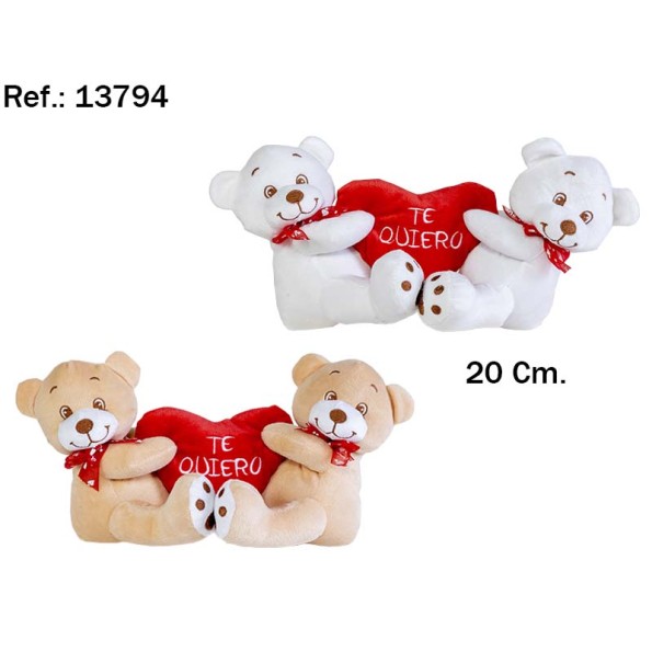 Mayorista Peluches Pajera de Osos con Corazón - Regalo San Valentín