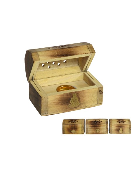 BAUL CONO INCIENSO LIGHT B. 9X5,3X5,85CM 3 SURT.