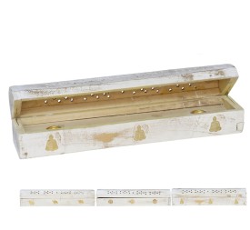 CAJA PORTA INCIENSO 3STD ARTHA WHITE 30,5CM