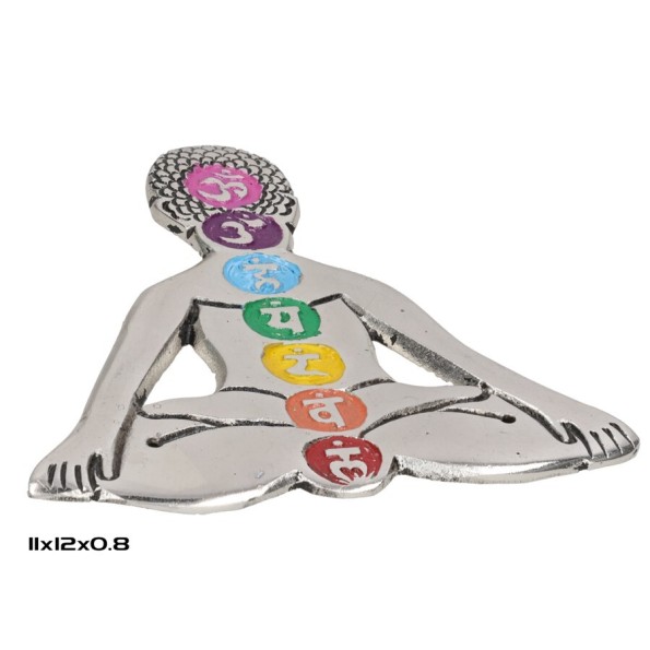 PORTA INCIENSO YOGA CHAKRA 11CM