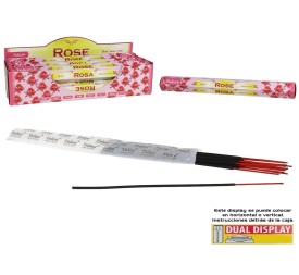 INCIENSO 24G 20 STICKS TULASI ROSE