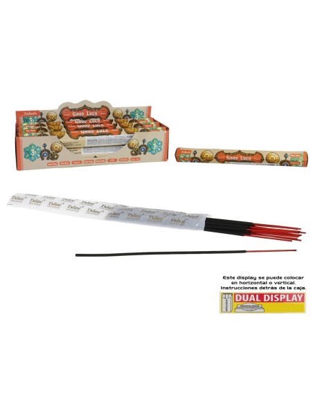 INCIENSO 24G 20 STICKS TULASI GOOD LUCK