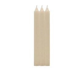 PACK 3 VELAS CIRIO CREMA