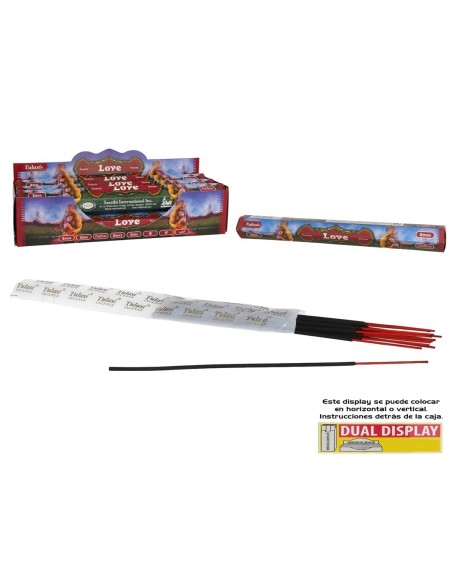 INCIENSO 24G 20 STICKS TULASI LOVE