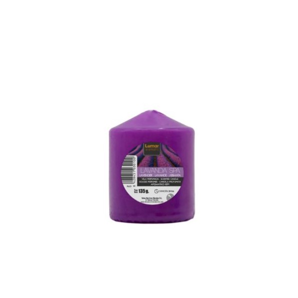 VELA TACO PERFUMADA LAVANDA SPA (P)