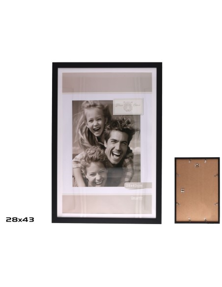 PORTAFOTOS PARIS 30X45 CM NEGRO