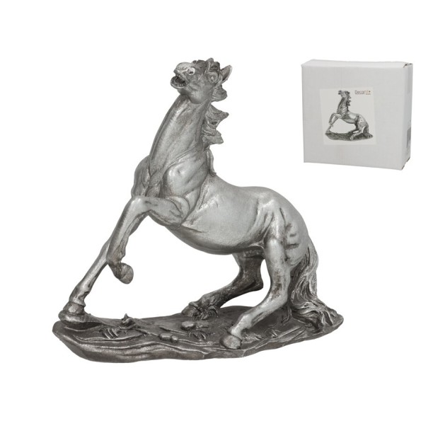 FIGURA CABALLO DHARMA 24,5X9X23 CM RESINA