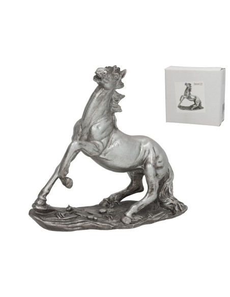 FIGURA CABALLO DHARMA 24,5X9X23 CM RESINA