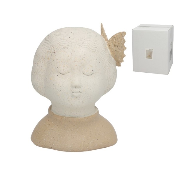 FIGURA DECO ARYAM 17,5X15,5X22 CM RESINA