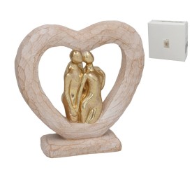 FIGURA DECO AMOR 21,5X6,2X21,5 CM RESINA