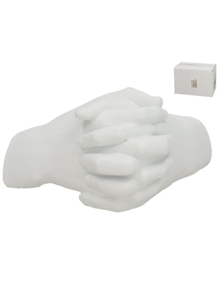FIGURA DECO MANOS ARUNA 21,5X11,5X14 CM RESINA