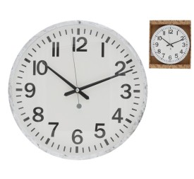RELOJ DE PARED MARMOL BLANCO HAKIN 30 CM