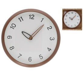 RELOJ DE PARED FASHION MARRON 30 CM