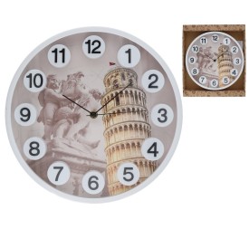 RELOJ DE PARED NUMEROS 3D PISSA 30 CM