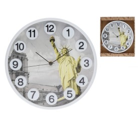 RELOJ DE PARED NUMEROS 3D LIBERTAT 30 CM