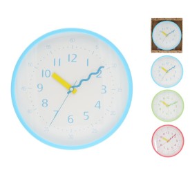 RELOJ DE PARED INFANTIL 3 COL SURT 25 CM