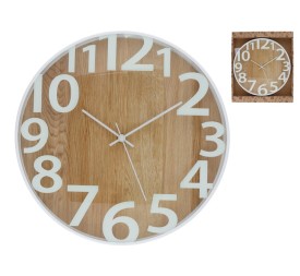 RELOJ DE PARED MADERA CLARO 30 CM