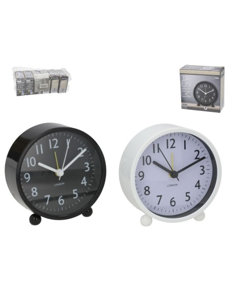 DESPERTADOR ASIM 10 CM 2 COL SURT