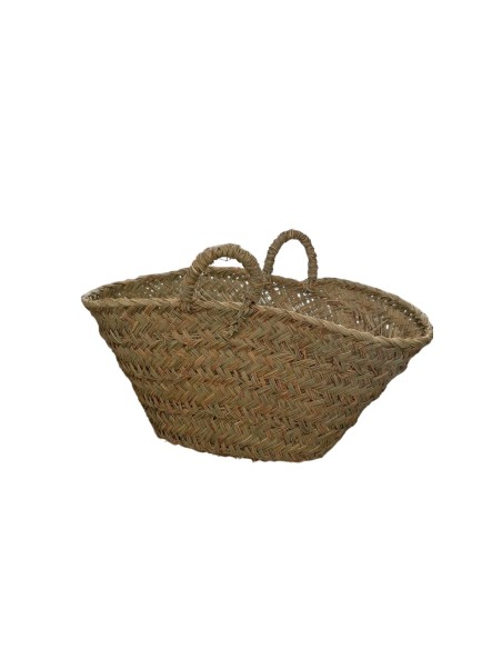 Cesto de esparto Natural - Artesanía al por Mayor | Mundo Flor
