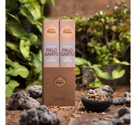 INCIENSO DE PALO SANTO CON RESINA DE COPAL 8 VARITAS