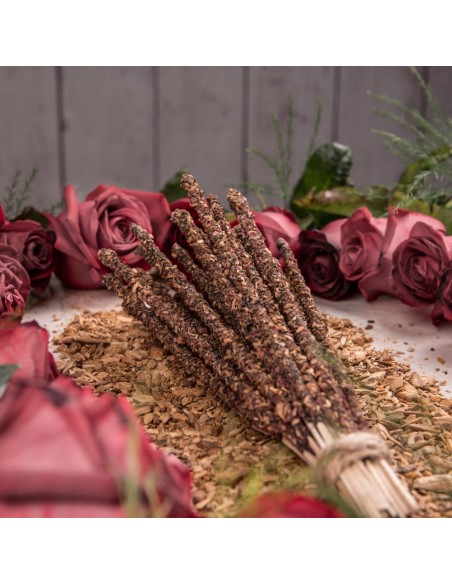 INCIENSO DE PALO SANTO CON ROSAS 8 VARITAS