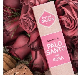 INCIENSO DE PALO SANTO CON ROSAS 8 VARITAS