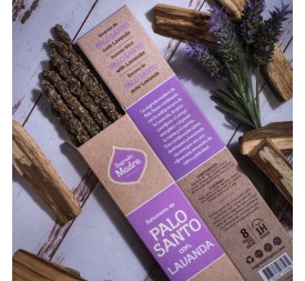 INCIENSO DE PALO SANTO CON LAVANDA 8 VARITAS
