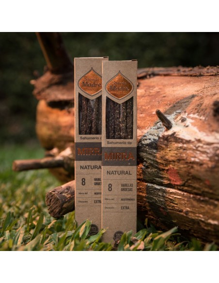 INCIENSO DE MIRRA NATURAL 8 VARITAS