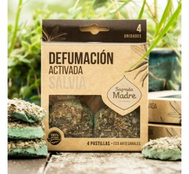 PASTILLA DEFUMACION ACTIVADA DE SALVIA