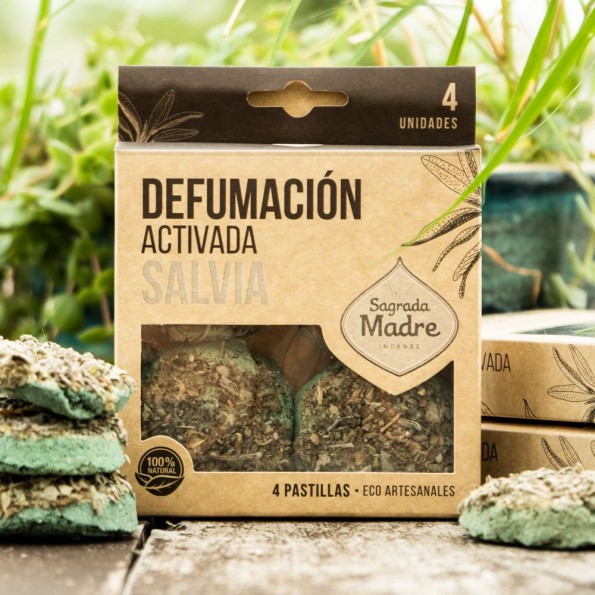 PASTILLA DEFUMACION ACTIVADA DE SALVIA