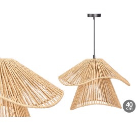 LAMPARA TECHO 40CM DOBLE CUERDA
