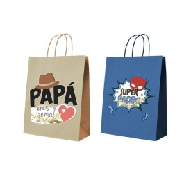 PAPA BOLSA PAPEL  26x32x10 cm