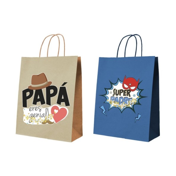 PAPA BOLSA PAPEL  26x32x10 cm