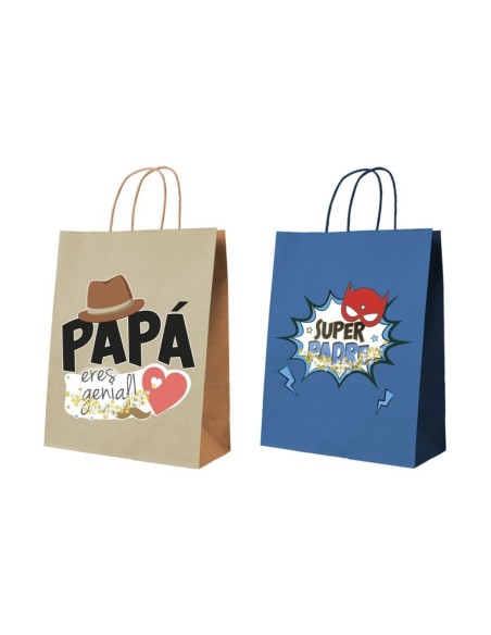 PAPA BOLSA PAPEL  26x32x10 cm