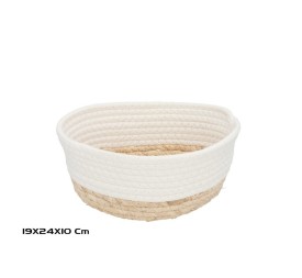 CESTA  LUZ BLANCA 24X19X10