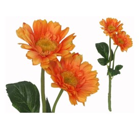 VARA GERBERA X2 -43CM (NARANJA)