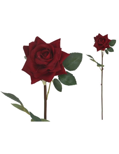 VARA ROSA TERCIOPELO -58CM