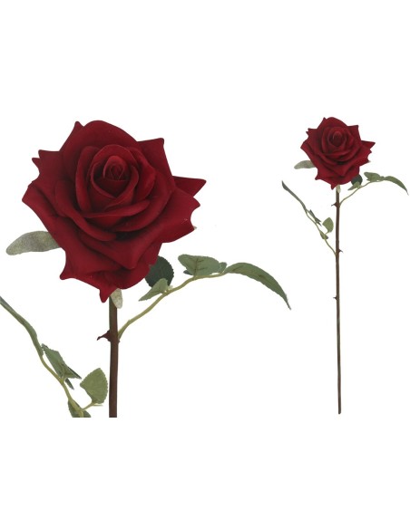 VARA ROSA TERCIOPELO -61CM