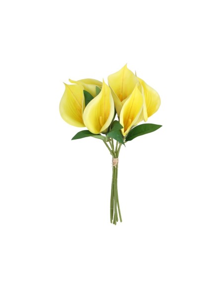 ATADO CALAS X 6 - 35 CM (AMARILLO)