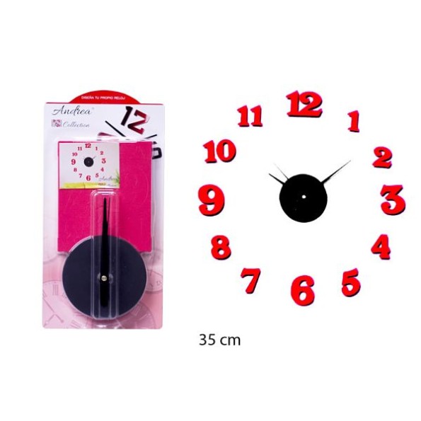 RELOJ PARED EVA   35*35