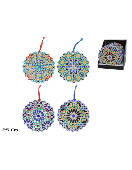 AZULEJO COLGANTE 25CM RED. 4 SURT. TRIANA