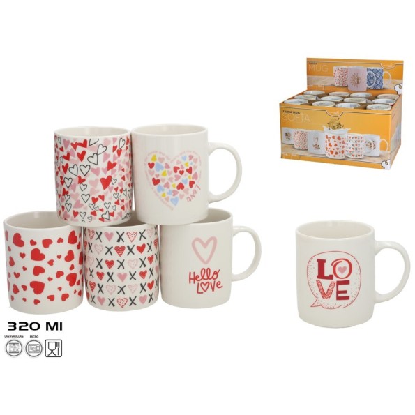 JARRA MUG 320ML SOFIA