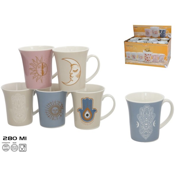 JARRA MUG MUNDOS  280ML