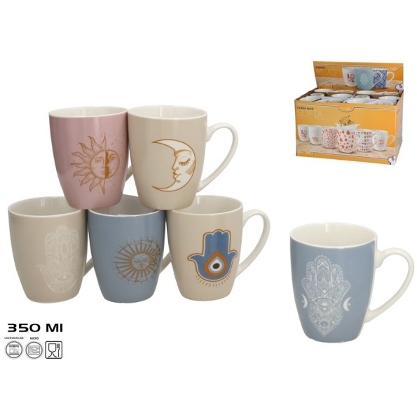 JARRA MUG MUNDOS 350ML