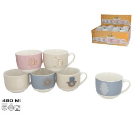 JUMBO MUG MUNDOS 480ML