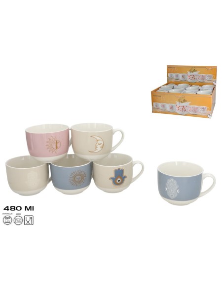 JUMBO MUG MUNDOS 480ML