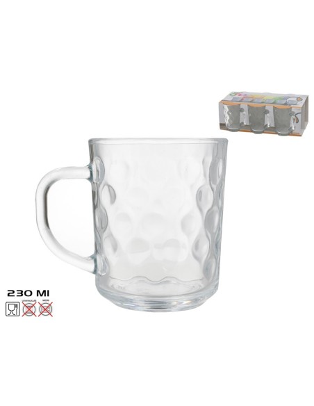 TAZA CRONOS  230 ML - CRISTAL